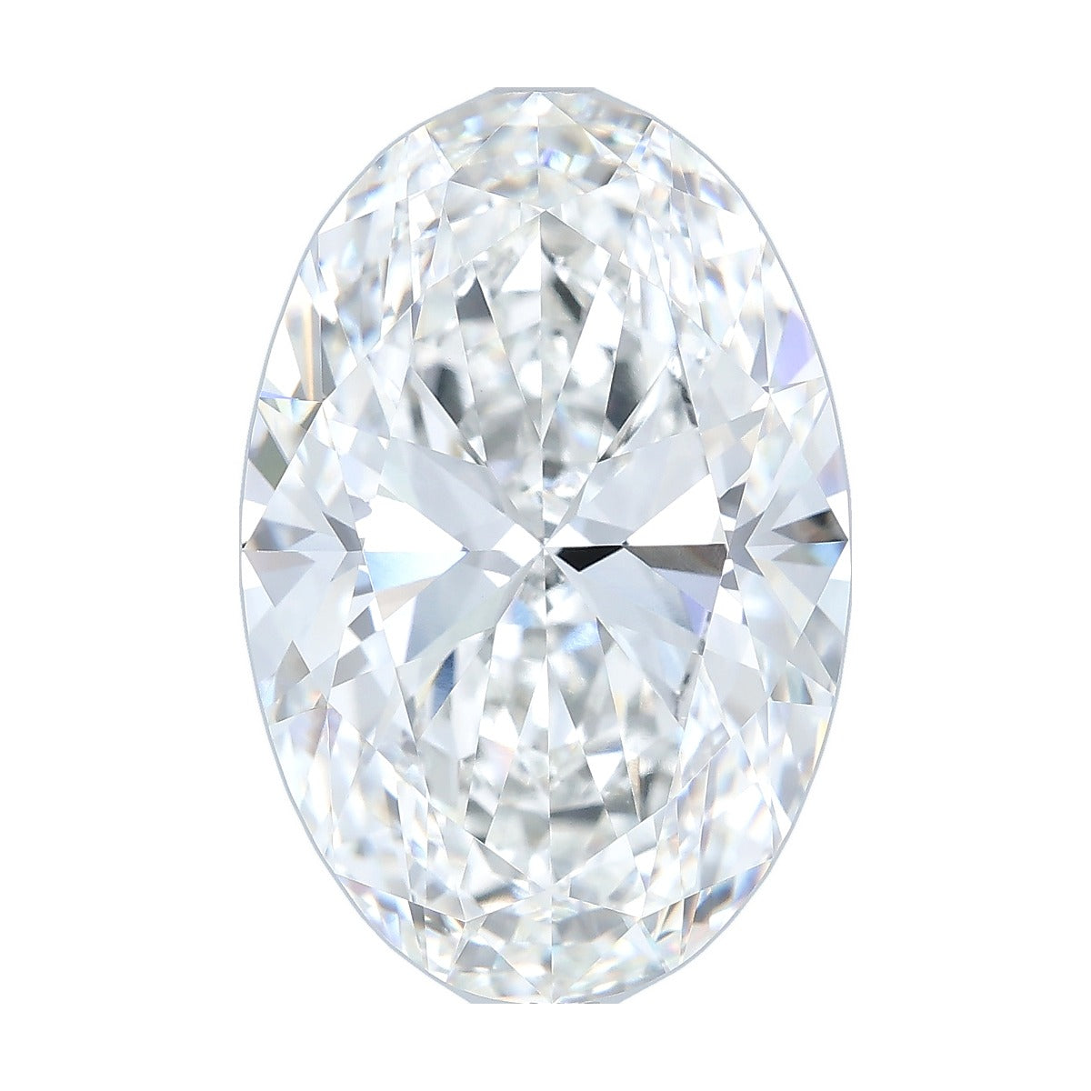10.10 ct oval lab-grown diamond, F color, VVS2 clarity, IGI certified, still from its 360° video