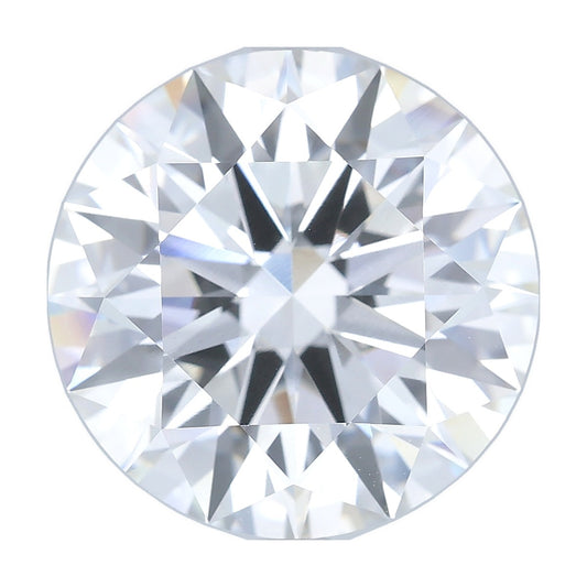 10.10 ct round lab-grown diamond, F color, VS1 clarity, IGI certified, still from its 360° video
