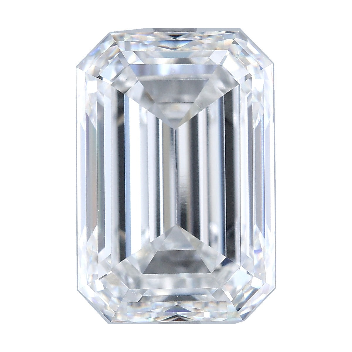 10.12 ct emerald lab-grown diamond, F color, VS1 clarity, GIA certified, still from its 360° video