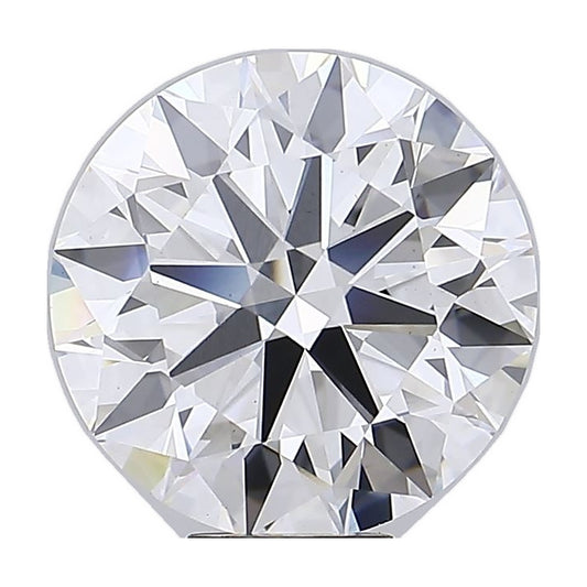 11.02 ct round lab-grown diamond, E color, VS1 clarity, IGI certified, still from its 360° video