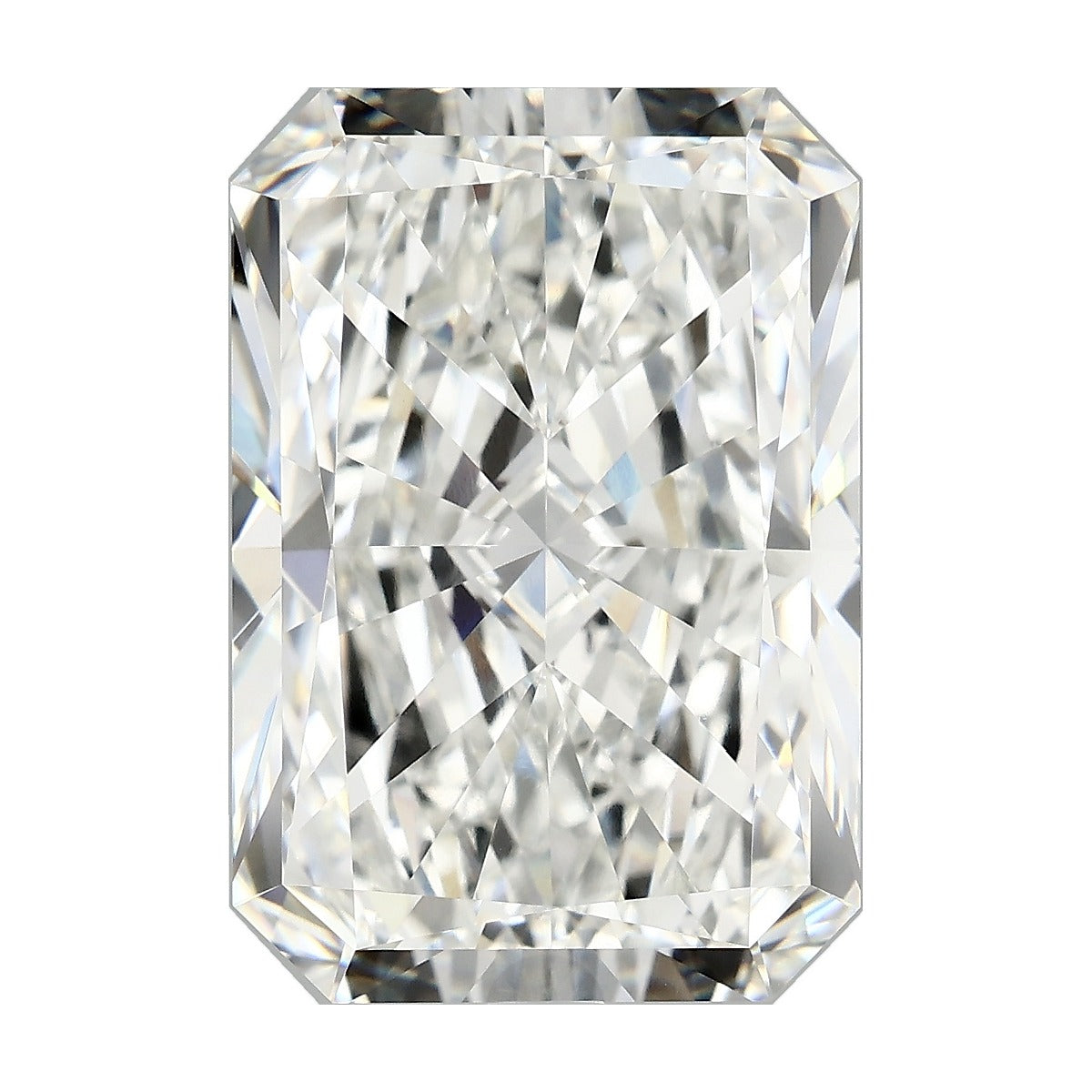 12.00 ct radiant lab-grown diamond, F color, VVS1 clarity, IGI certified, still from its 360° video
