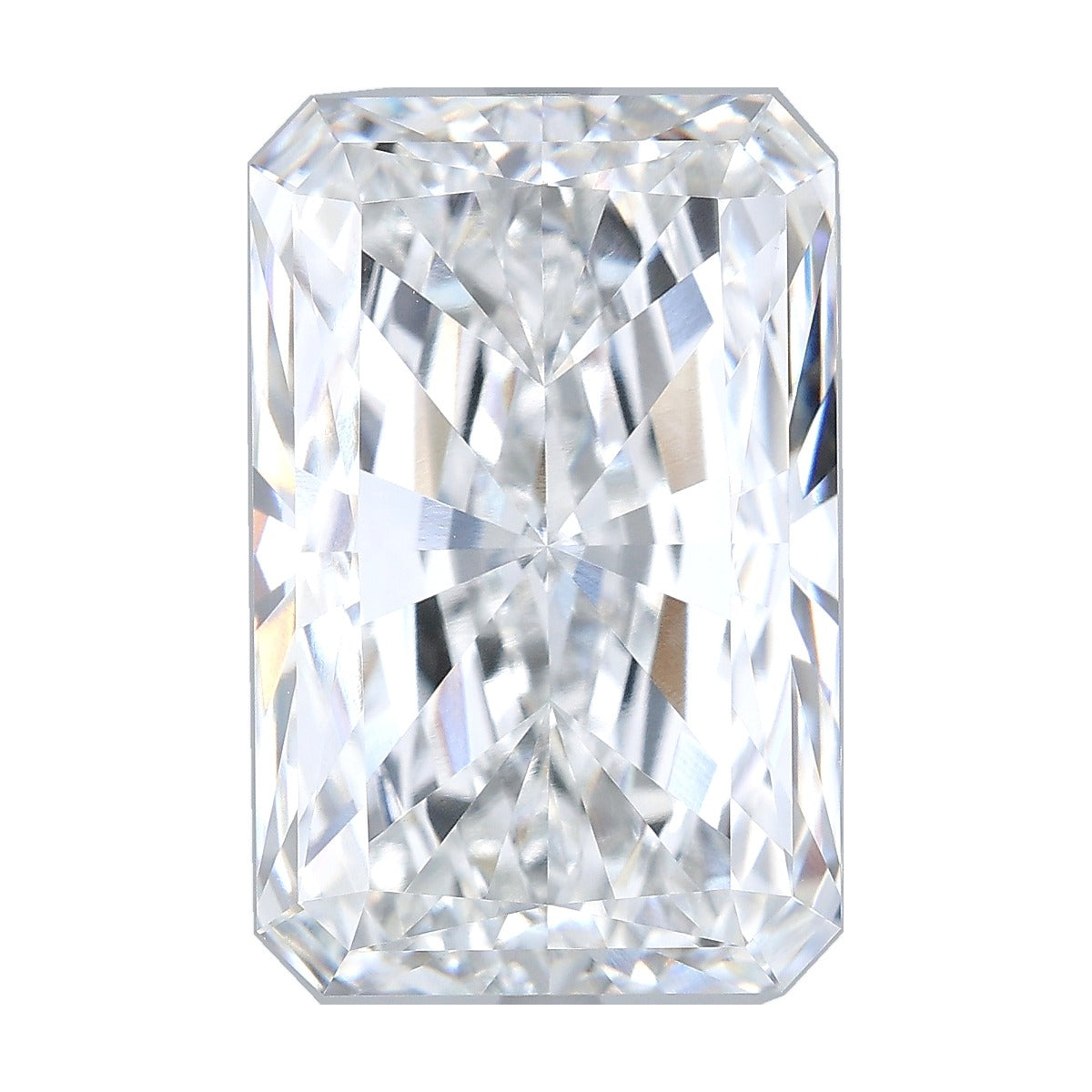 12.06 ct radiant lab-grown diamond, F color, VVS2 clarity, IGI certified, still from its 360° video