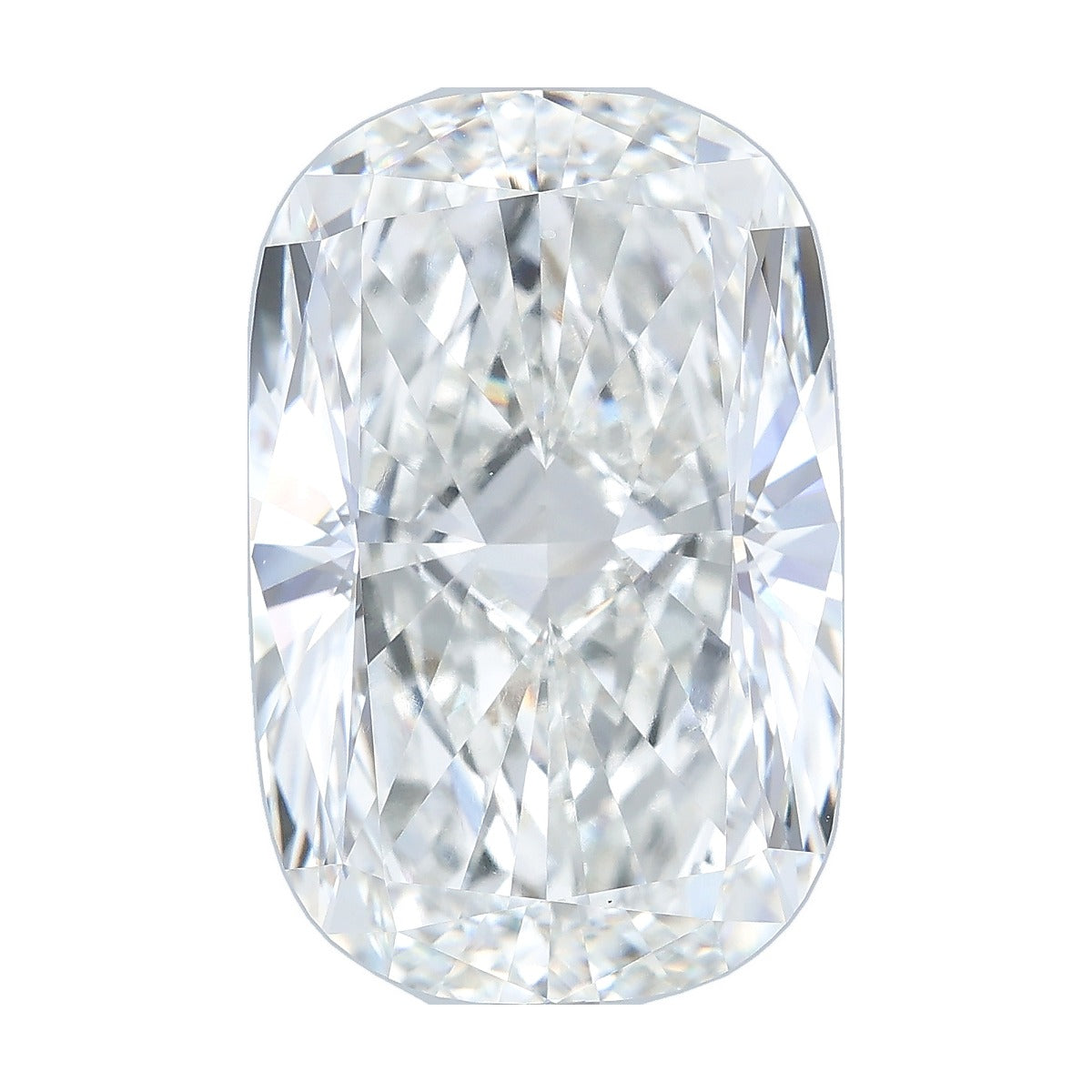 12.07 ct elongated cushion lab-grown diamond, G color, VVS2 clarity, IGI certified, still from its 360° video