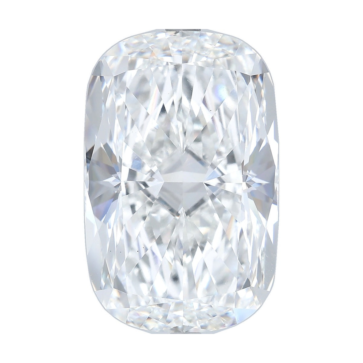 13.09 ct elongated cushion lab-grown diamond, F color, VS1 clarity, IGI certified, still from its 360° video