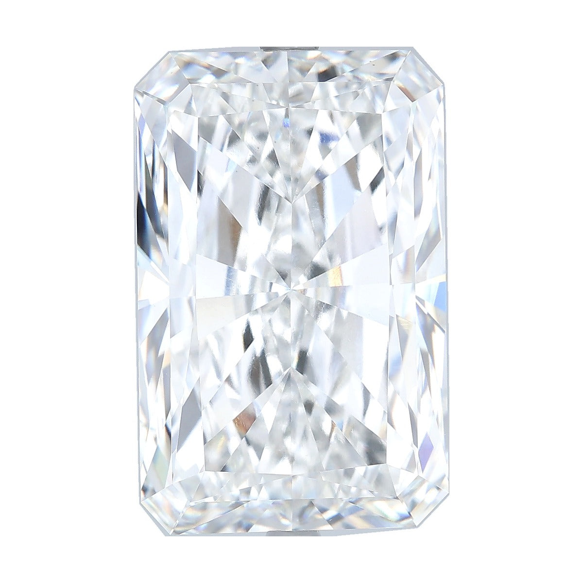 13.10 ct radiant lab-grown diamond, F color, VS1 clarity, IGI certified, still from its 360° video
