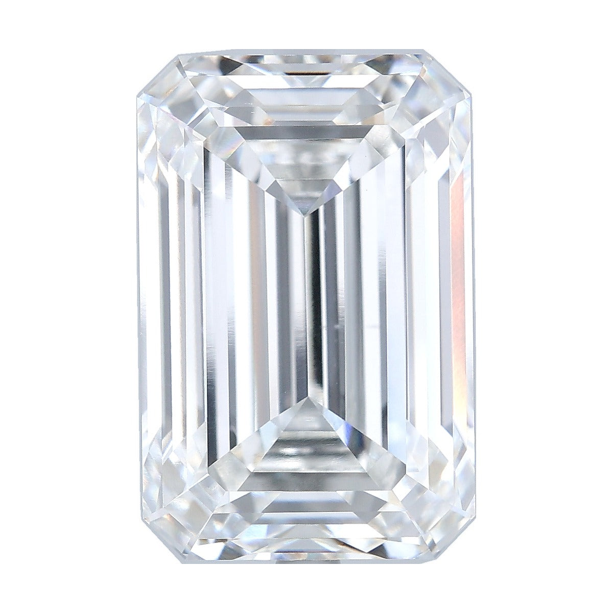 13.55 ct emerald lab-grown diamond, F color, VS1 clarity, IGI certified, still from its 360° video