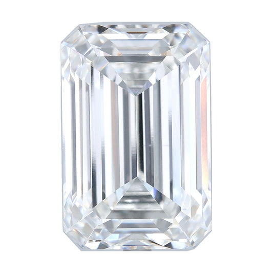 13.55 ct emerald lab-grown diamond, F color, VS1 clarity, IGI certified, still from its 360° video