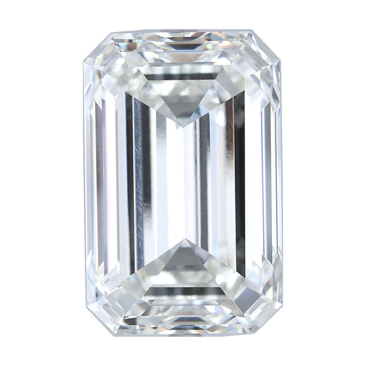 15.14 ct emerald lab-grown diamond, G color, VVS2 clarity, IGI certified, still from its 360° video