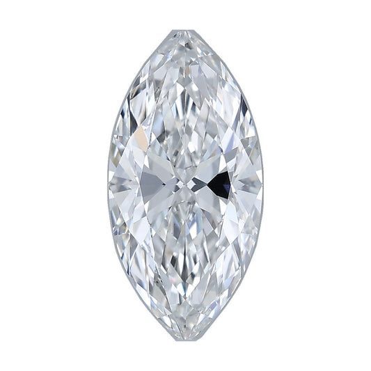 2.00 ct marquise lab-grown diamond, E color, VVS2 clarity, IGI certified, still from its 360° video