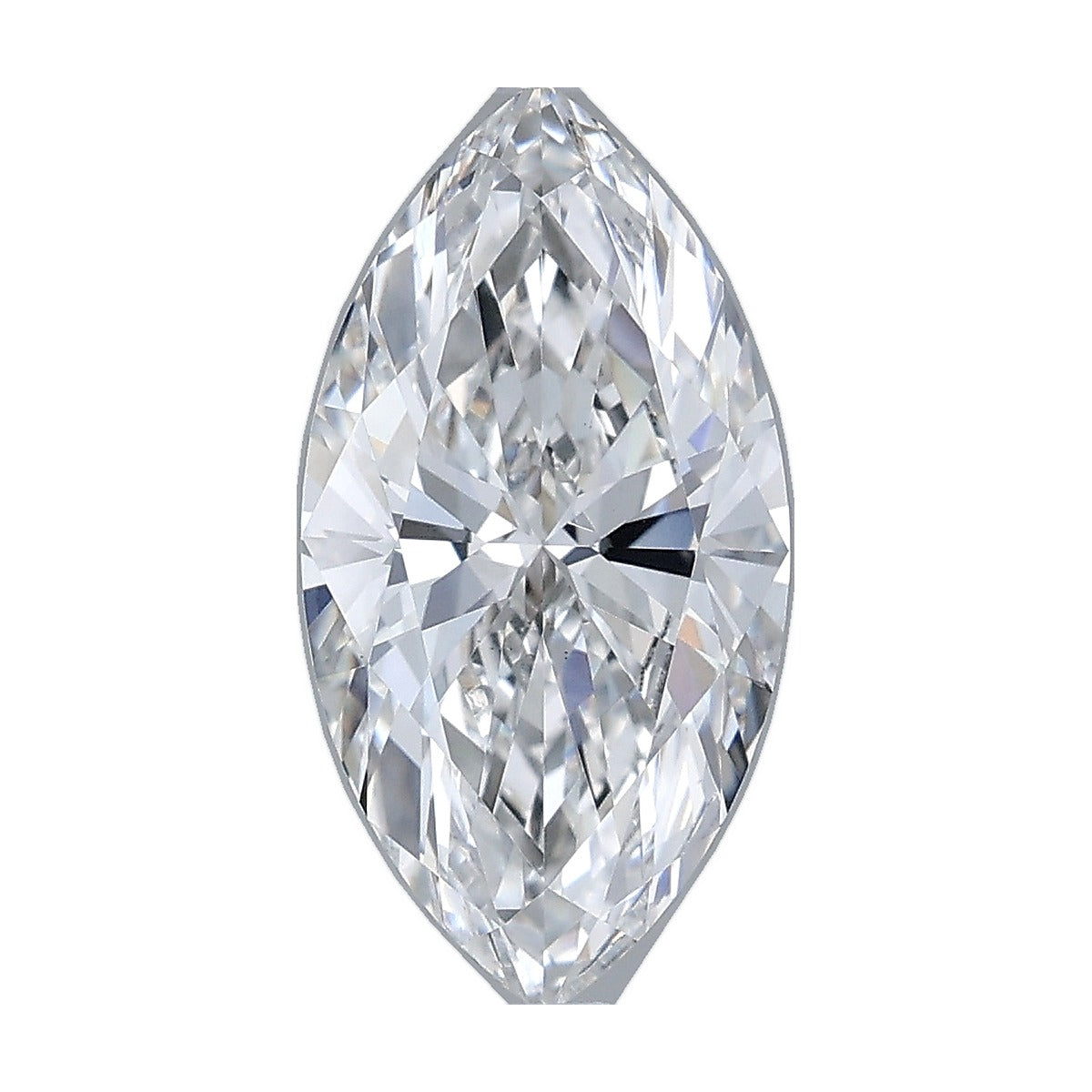 2.00 ct marquise lab-grown diamond, F color, VS1 clarity, IGI certified, still from its 360° video