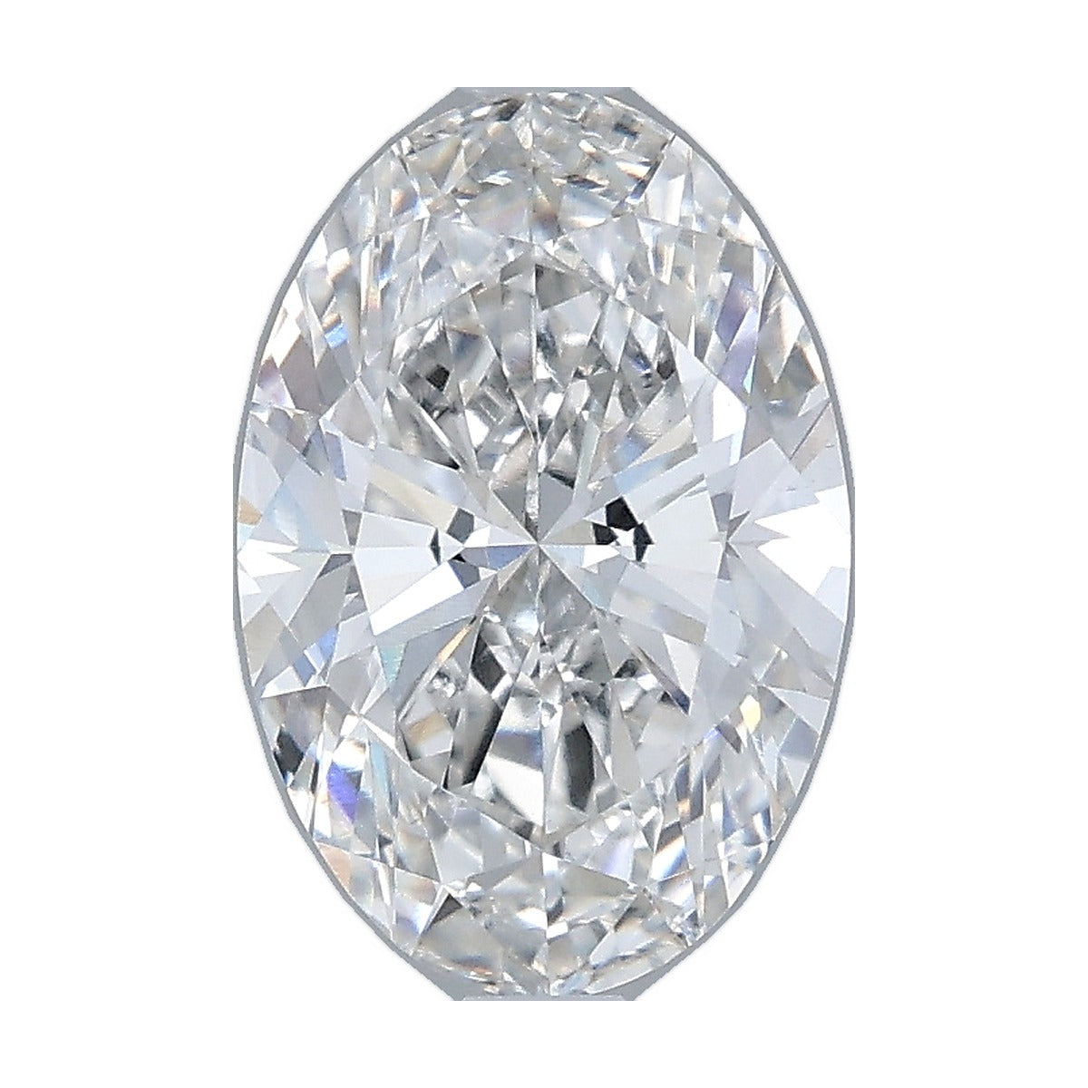 2.00 ct oval lab-grown diamond, F color, VVS2 clarity, IGI certified, still from its 360° video