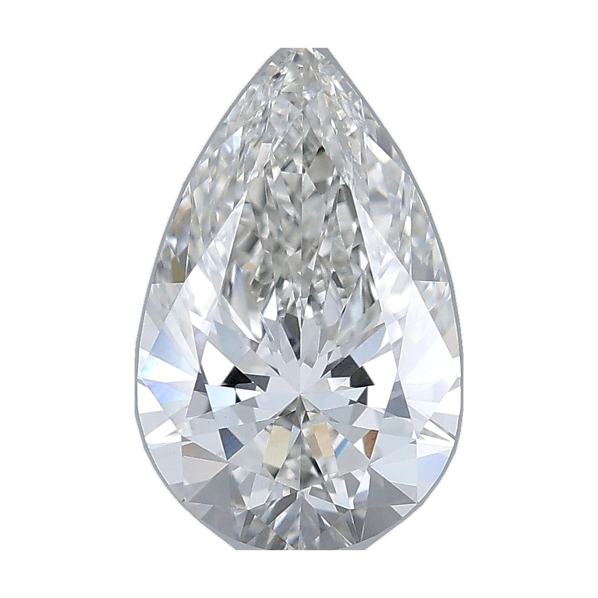 2.00 ct pear lab-grown diamond, G color, VS1 clarity, IGI certified, still from its 360° video