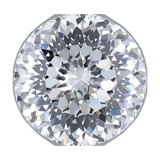 2.00 ct portuguese round lab-grown diamond, E color, VS1 clarity, IGI certified, still from its 360° video