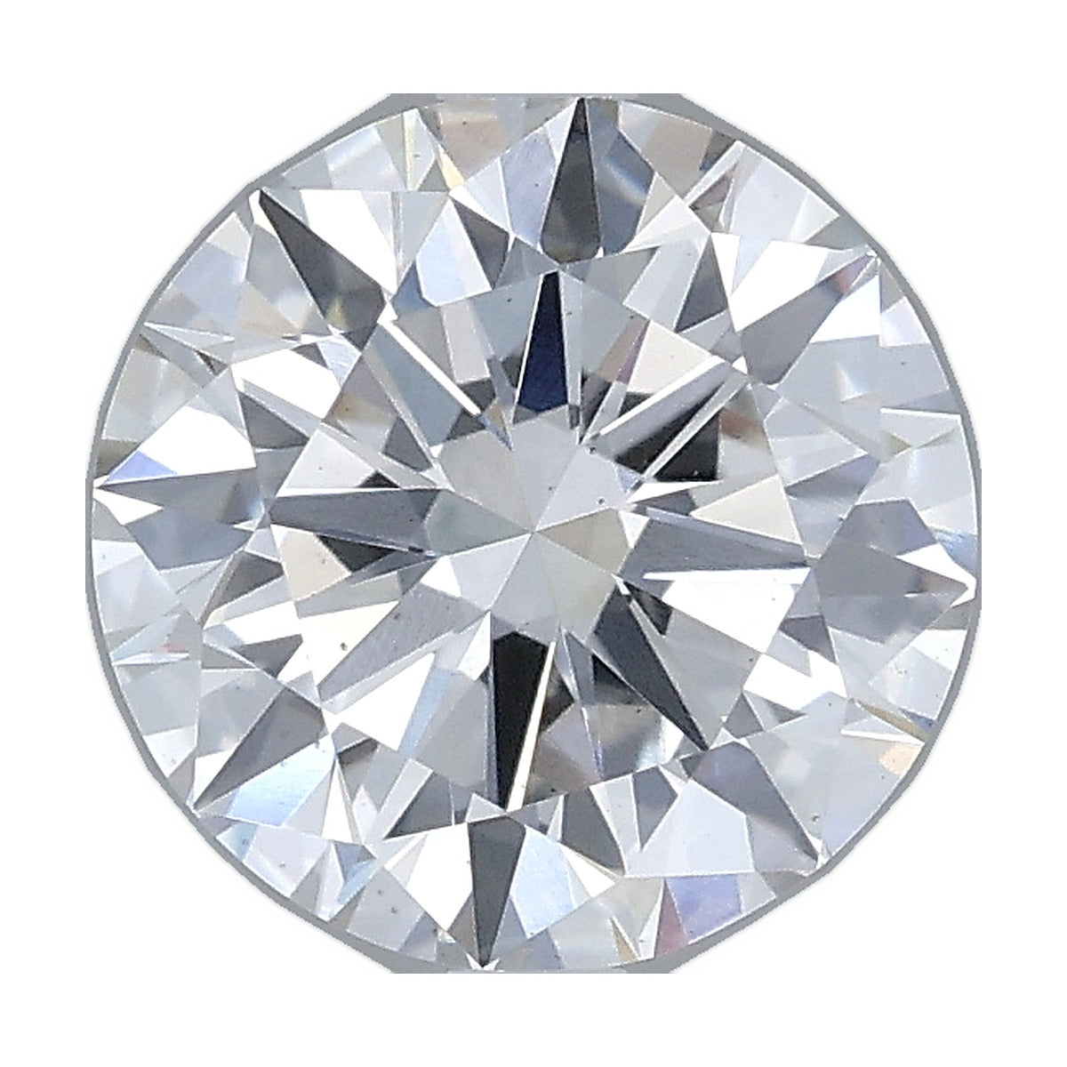 2.00 ct round lab-grown diamond, F color, VS1 clarity, IGI certified, still from its 360° video