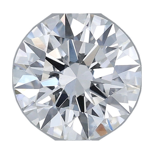 2.00 ct round lab-grown diamond, F color, VS1 clarity, IGI certified, still from its 360° video