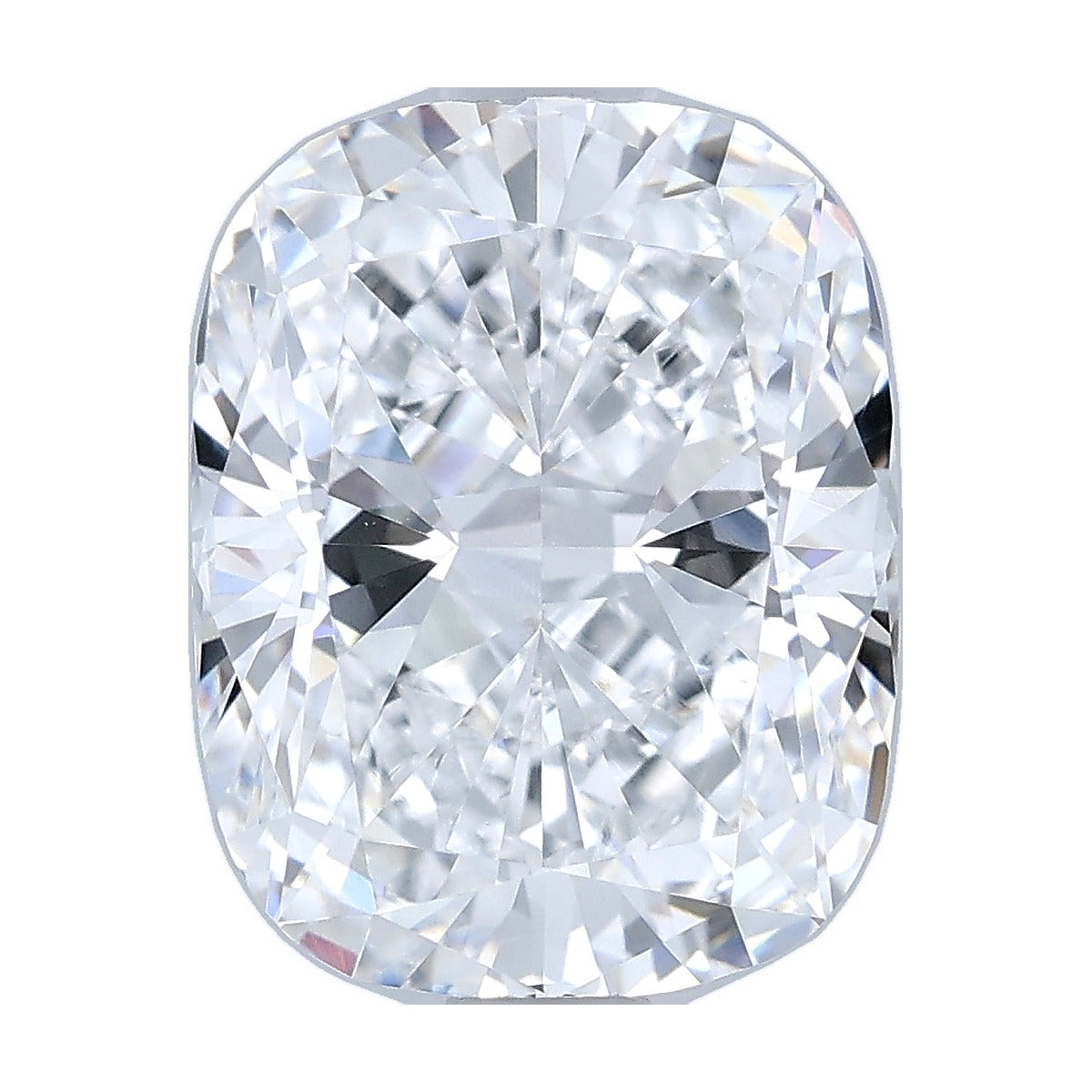 2.01 ct elongated cushion lab-grown diamond, D color, VVS1 clarity, IGI certified, still from its 360° video