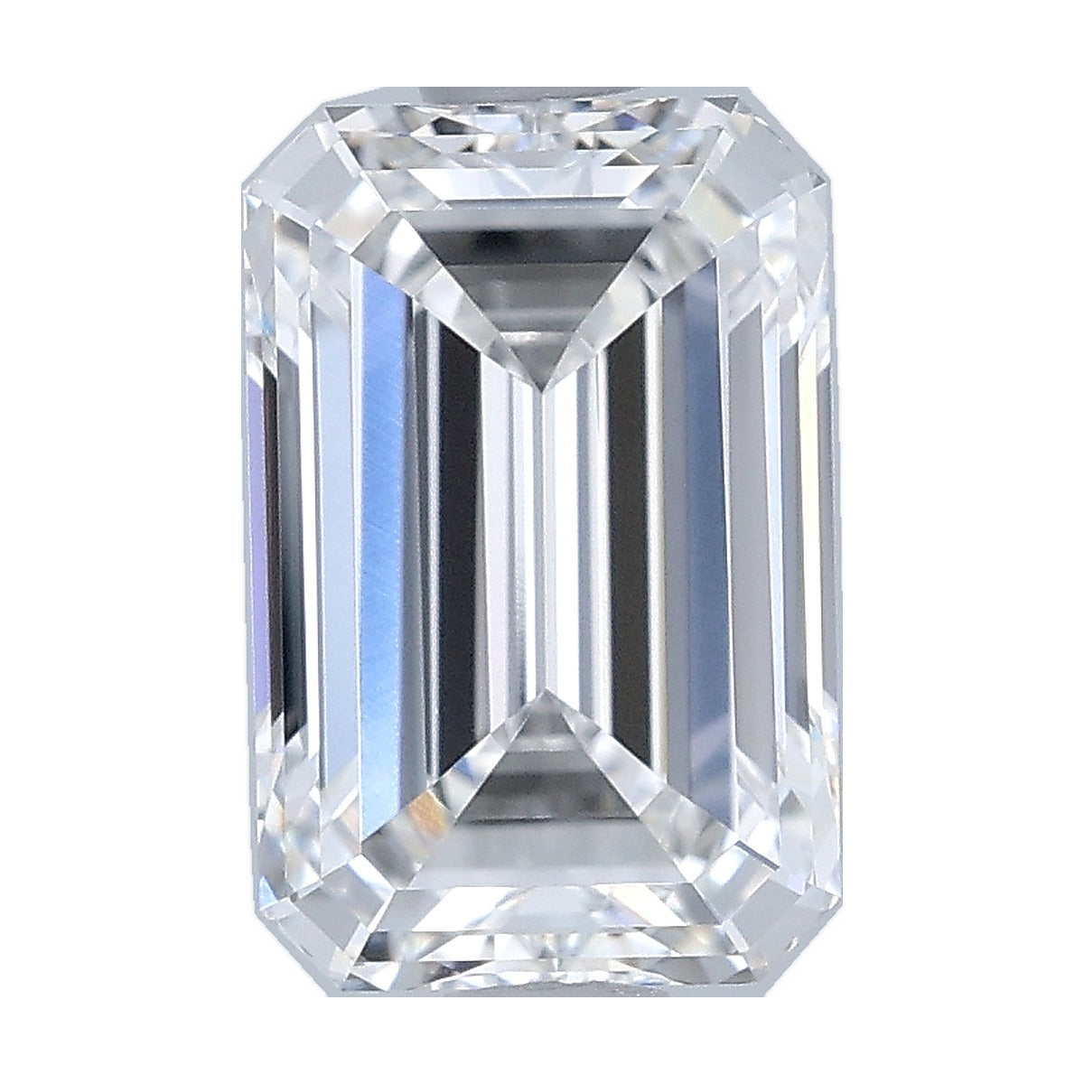 2.01 ct emerald lab-grown diamond, E color, VVS1 clarity, IGI certified, still from its 360° video