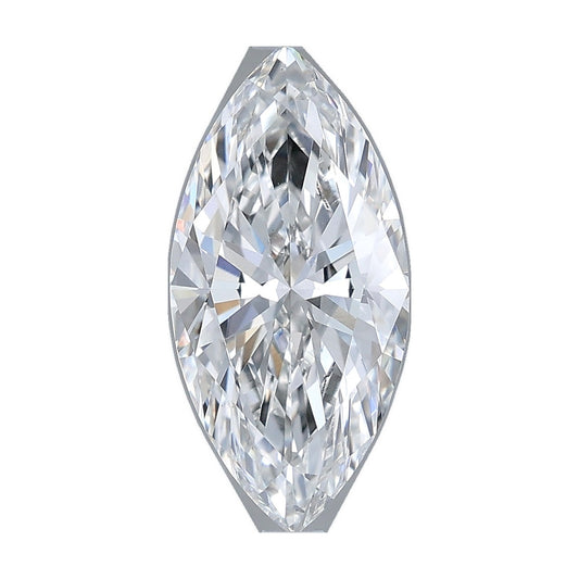 2.01 ct marquise lab-grown diamond, F color, VS1 clarity, IGI certified, still from its 360° video