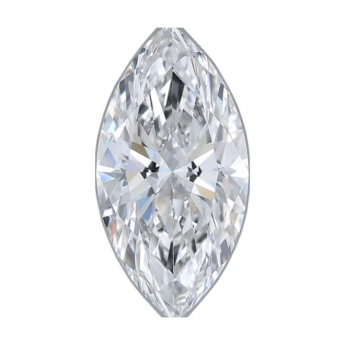 2.01 ct marquise lab-grown diamond, F color, VVS2 clarity, IGI certified, still from its 360° video