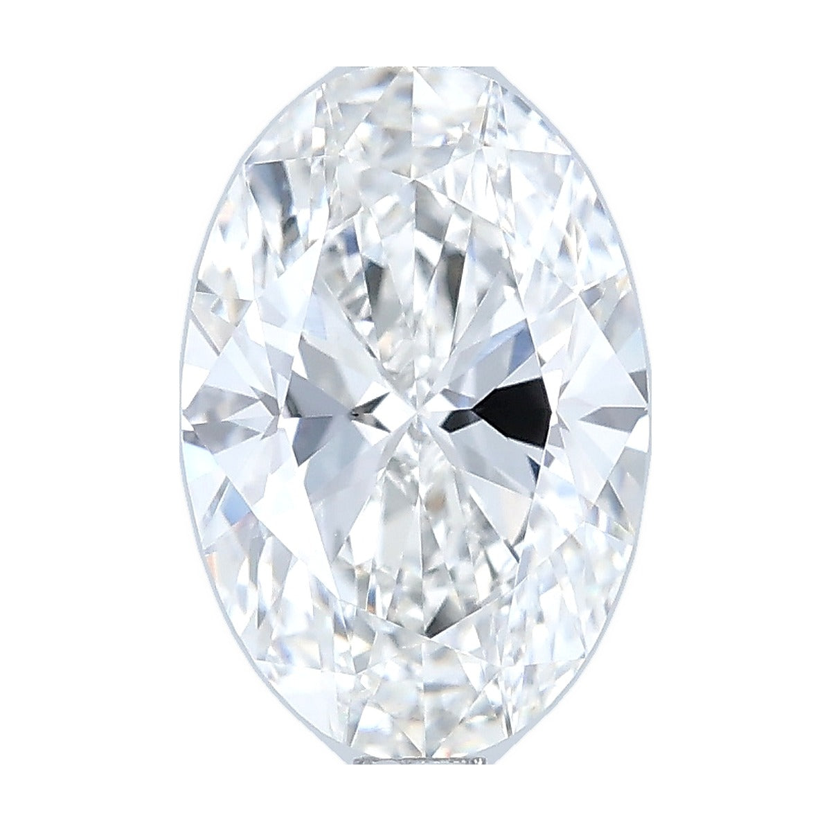 2.01 ct oval lab-grown diamond, F color, VVS2 clarity, IGI certified, still from its 360° video
