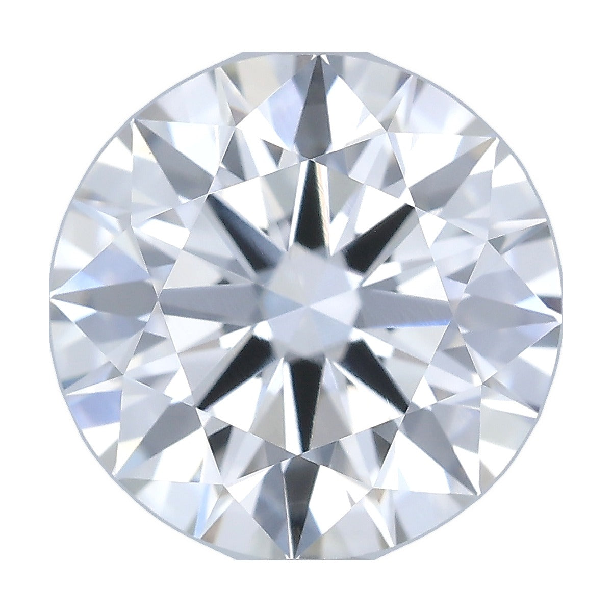 2.01 ct round lab-grown diamond, G color, VVS2 clarity, IGI certified, still from its 360° video