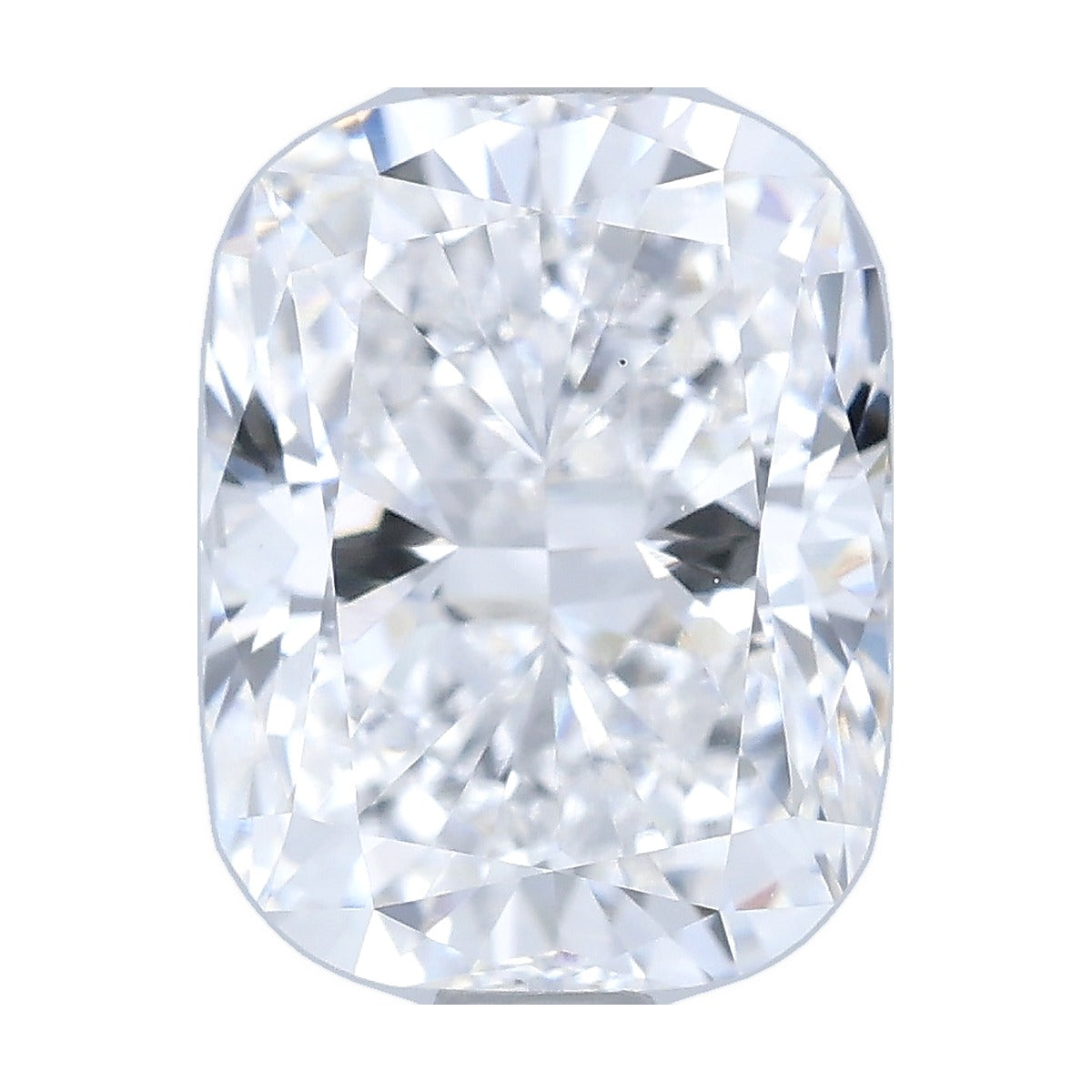 2.02 ct elongated cushion lab-grown diamond, D color, VS1 clarity, IGI certified, still from its 360° video