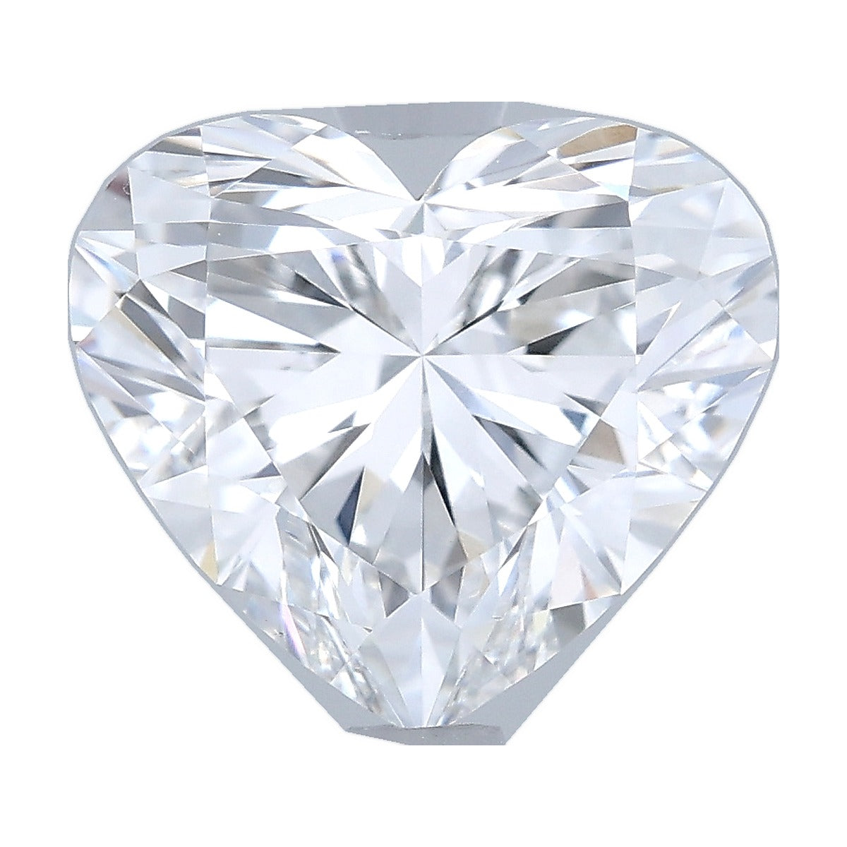 2.02 ct heart lab-grown diamond, D color, VVS2 clarity, IGI certified, still from its 360° video