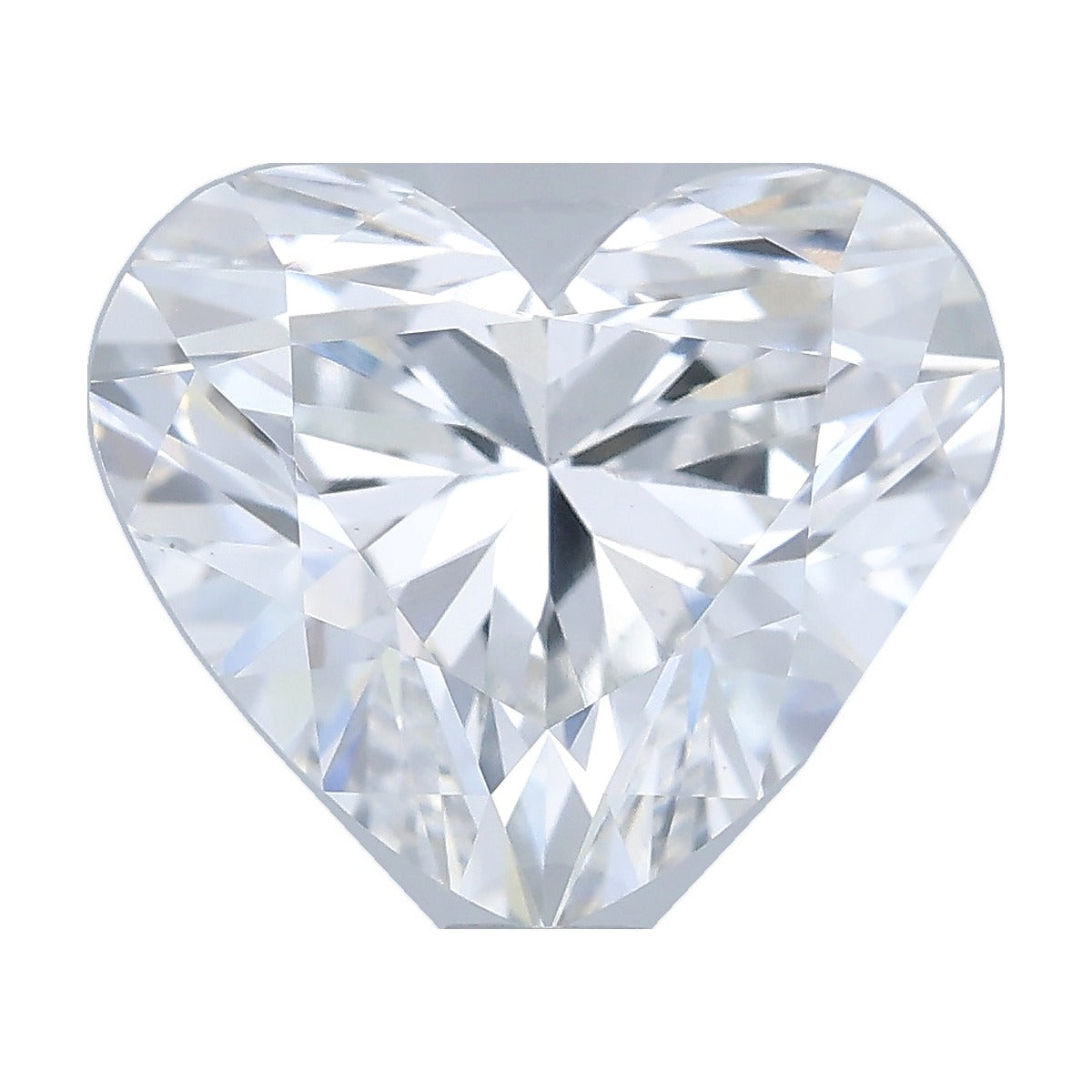 2.02 ct heart lab-grown diamond, F color, VS1 clarity, IGI certified, still from its 360° video