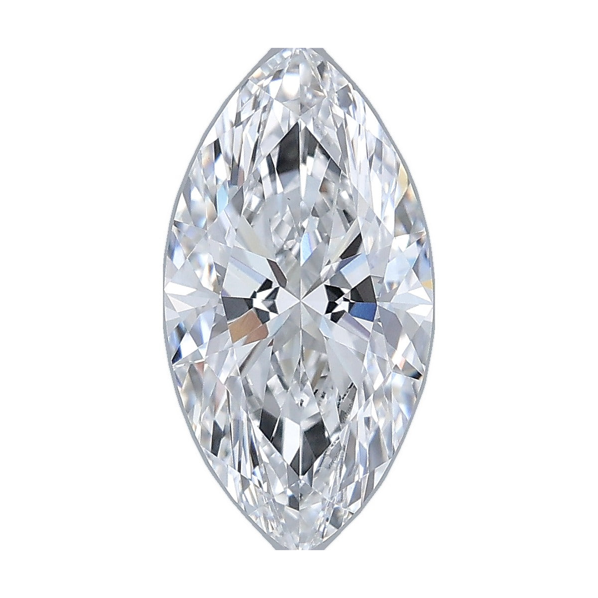 2.02 ct marquise lab-grown diamond, D color, VVS2 clarity, IGI certified, still from its 360° video