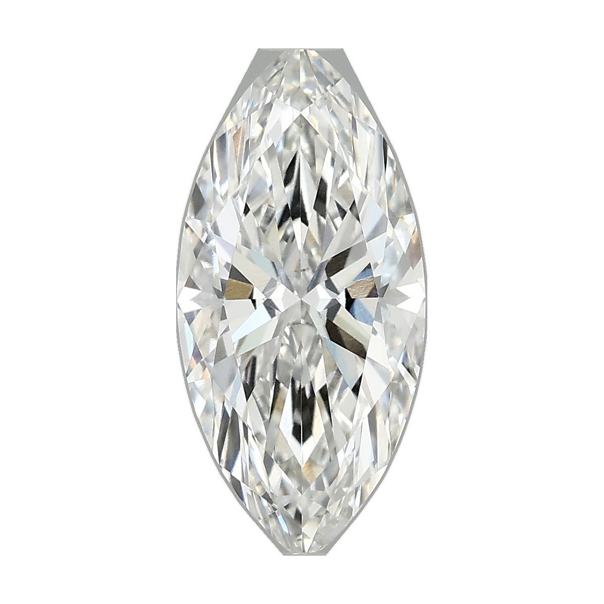 2.02 ct marquise lab-grown diamond, F color, VVS1 clarity, IGI certified, still from its 360° video