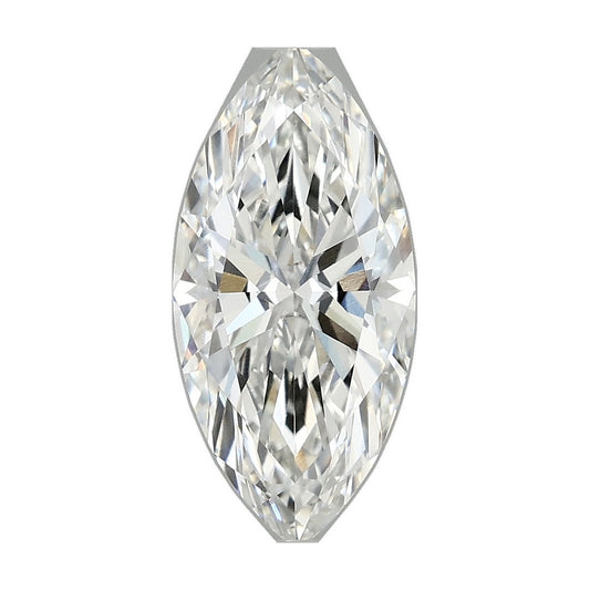 2.02 ct marquise lab-grown diamond, F color, VVS1 clarity, IGI certified, still from its 360° video
