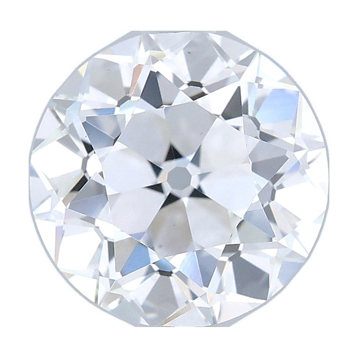 2.02 ct old european round lab-grown diamond, F color, VS1 clarity, IGI certified, still from its 360° video
