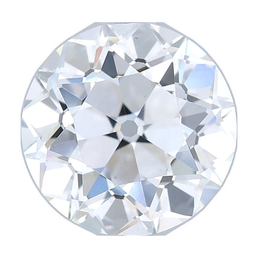 2.02 ct old european round lab-grown diamond, F color, VS1 clarity, IGI certified, still from its 360° video
