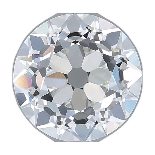 2.02 ct old european round lab-grown diamond, F color, VVS2 clarity, IGI certified, still from its 360° video