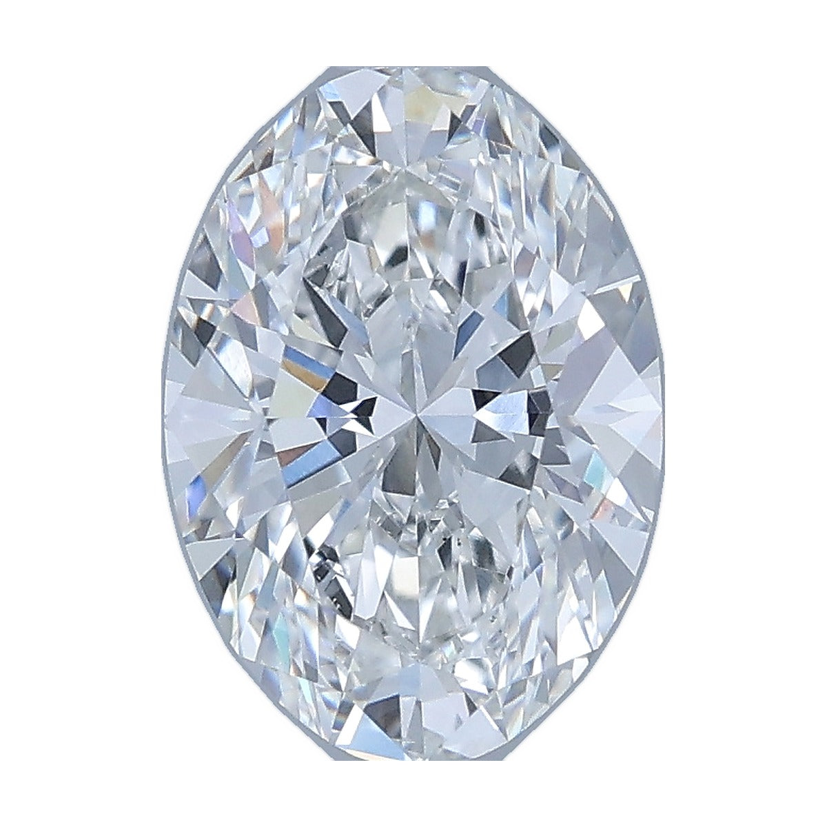 2.02 ct oval lab-grown diamond, F color, VVS2 clarity, IGI certified, still from its 360° video