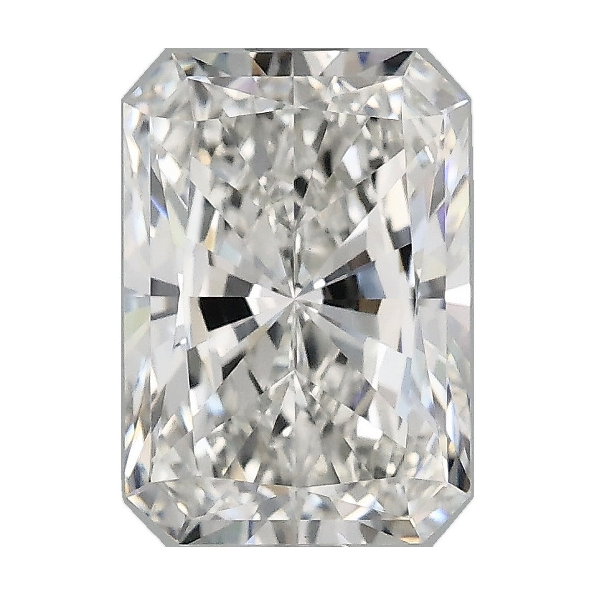 2.02 ct radiant lab-grown diamond, F color, VS1 clarity, IGI certified, still from its 360° video