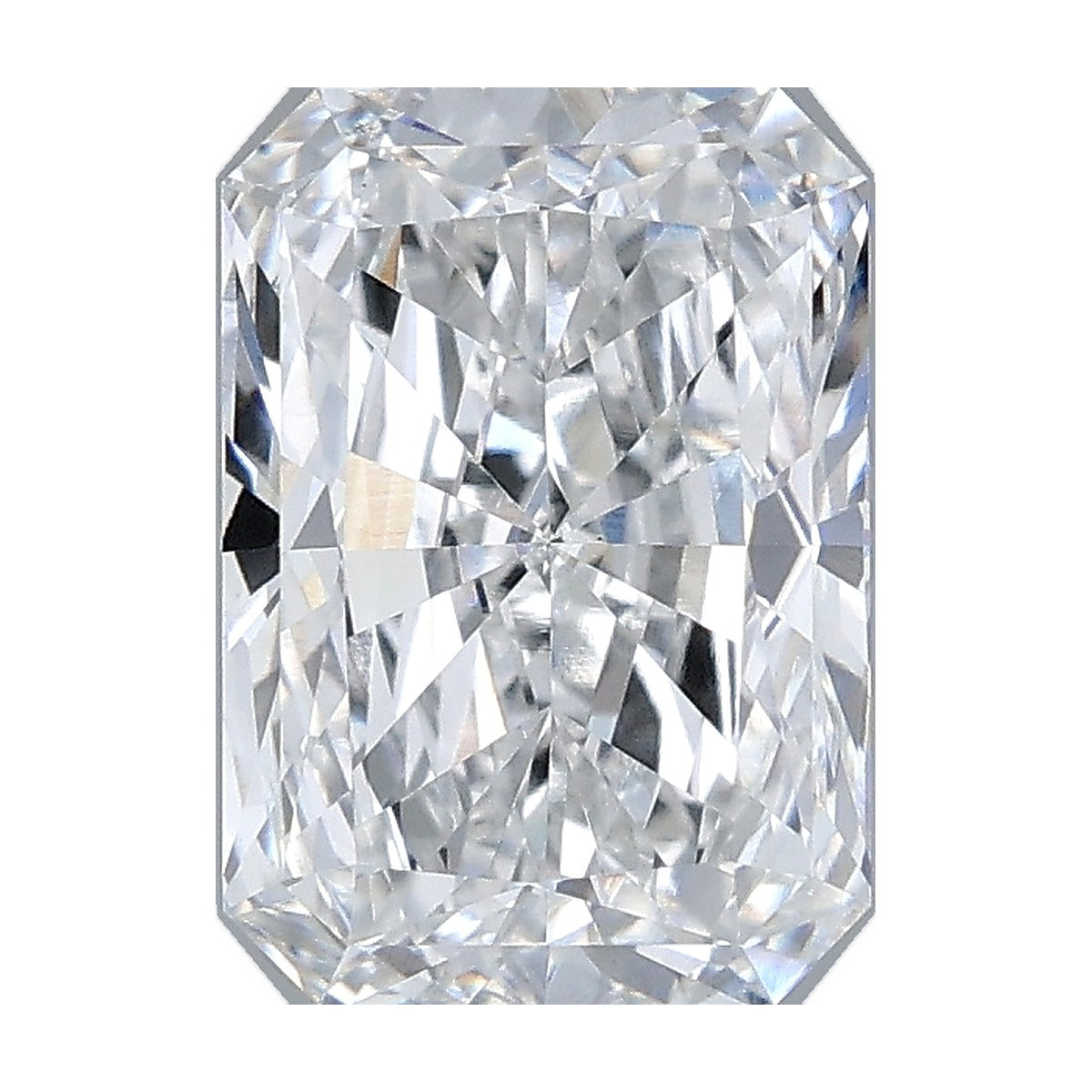 2.02 ct radiant lab-grown diamond, F color, VS1 clarity, IGI certified, still from its 360° video