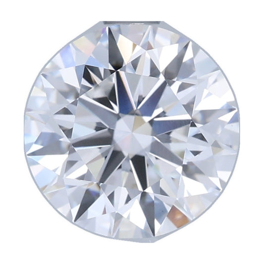 2.02 ct round lab-grown diamond, E color, VS1 clarity, GIA certified, still from its 360° video
