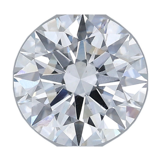 2.02 ct round lab-grown diamond, E color, VS1 clarity, IGI certified, still from its 360° video