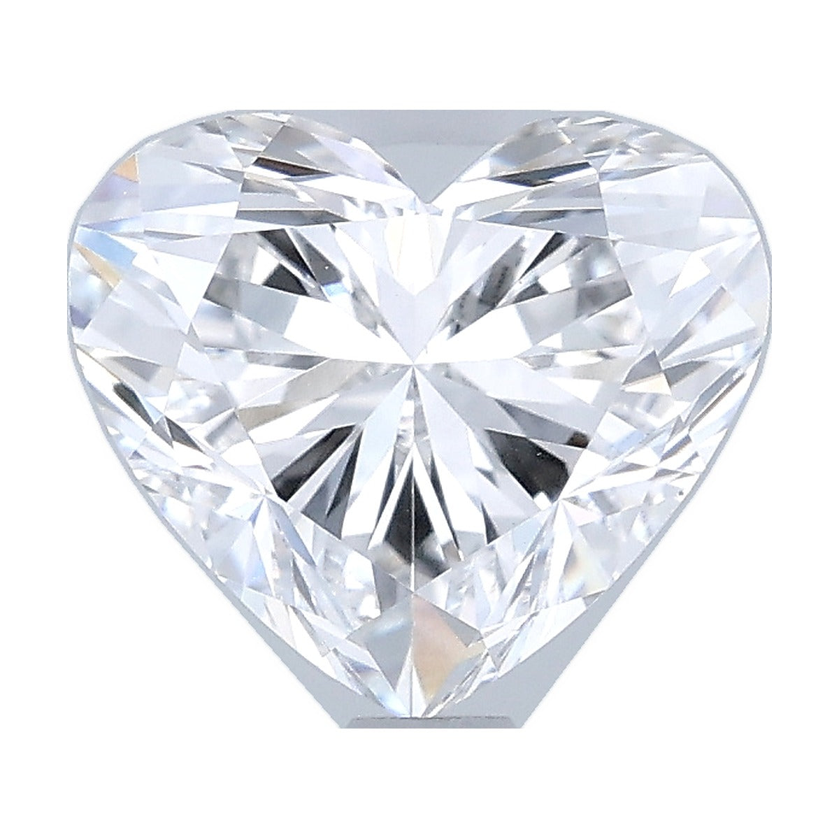 2.03 ct heart lab-grown diamond, D color, VVS2 clarity, IGI certified, still from its 360° video