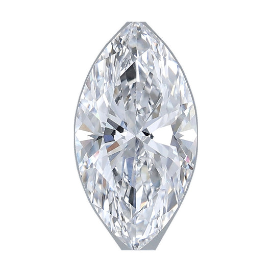 2.03 ct marquise lab-grown diamond, D color, VVS2 clarity, IGI certified, still from its 360° video