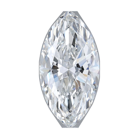 2.03 ct marquise lab-grown diamond, F color, VS1 clarity, IGI certified, still from its 360° video