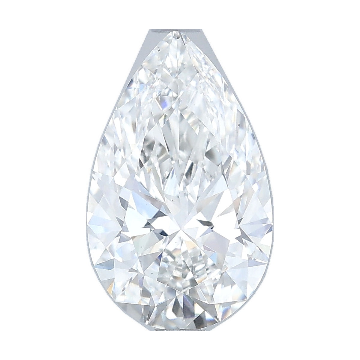 2.03 ct pear lab-grown diamond, F color, VS1 clarity, IGI certified, still from its 360° video