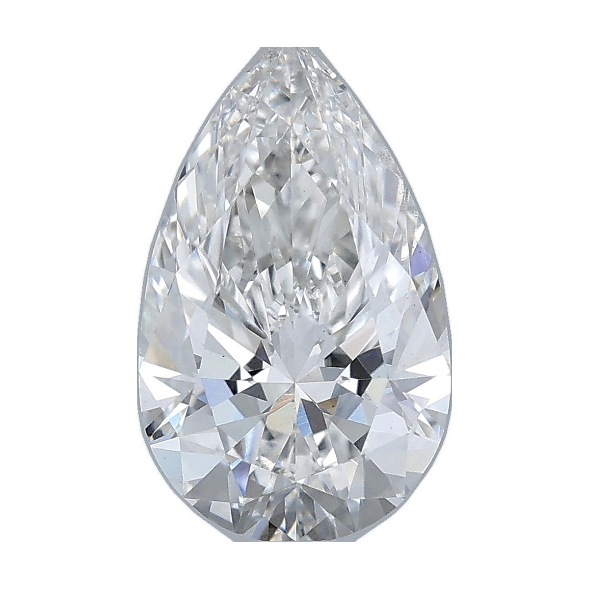 2.03 ct pear lab-grown diamond, G color, VS1 clarity, IGI certified, still from its 360° video