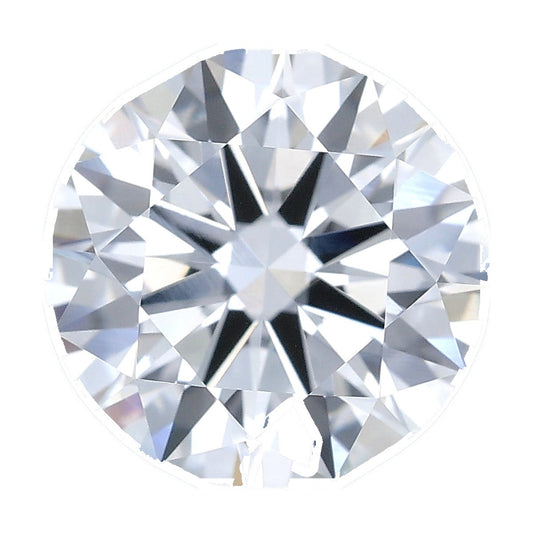 2.03 ct round lab-grown diamond, E color, VVS1 clarity, IGI certified, still from its 360° video