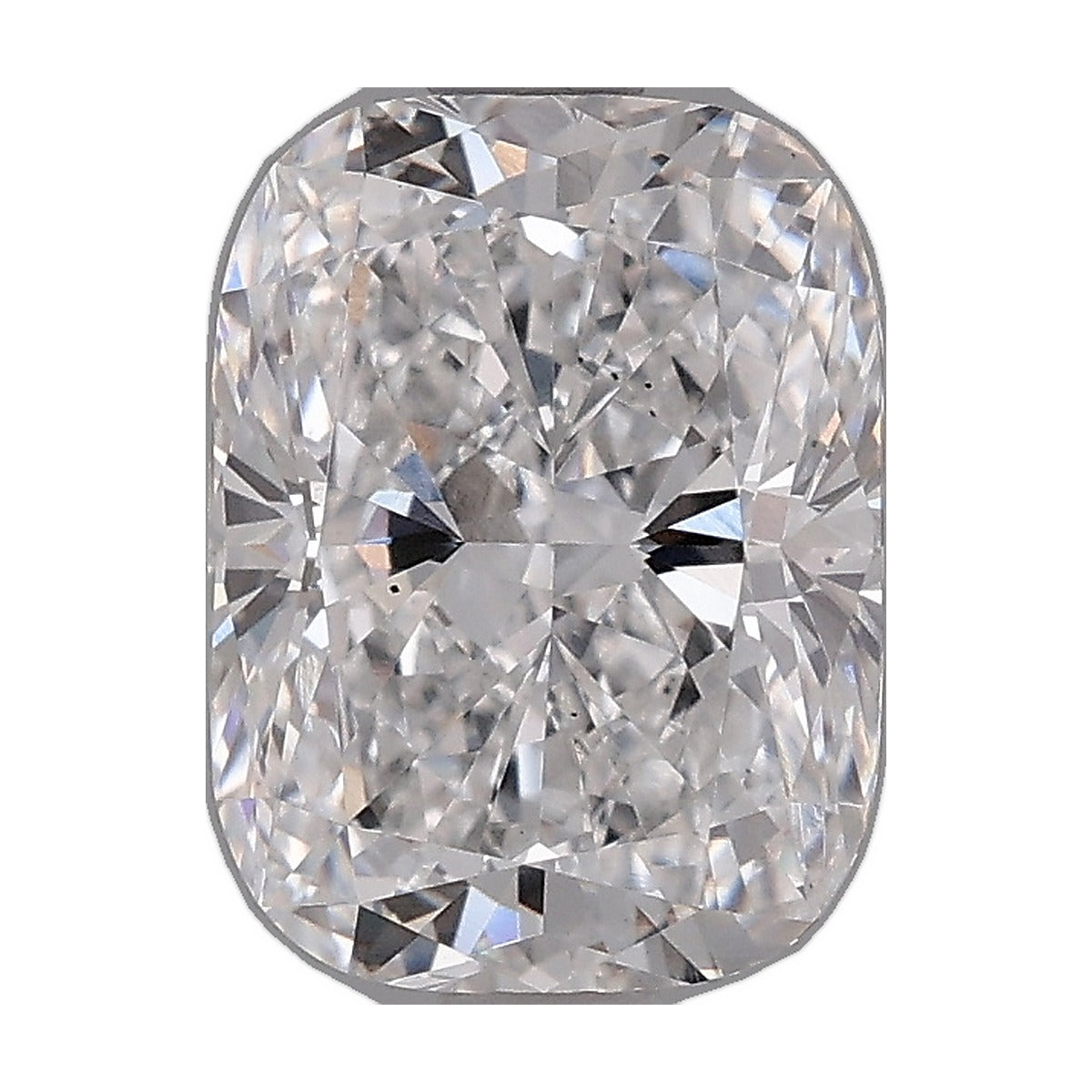 2.04 ct elongated cushion lab-grown diamond, D color, VS2 clarity, IGI certified, still from its 360° video