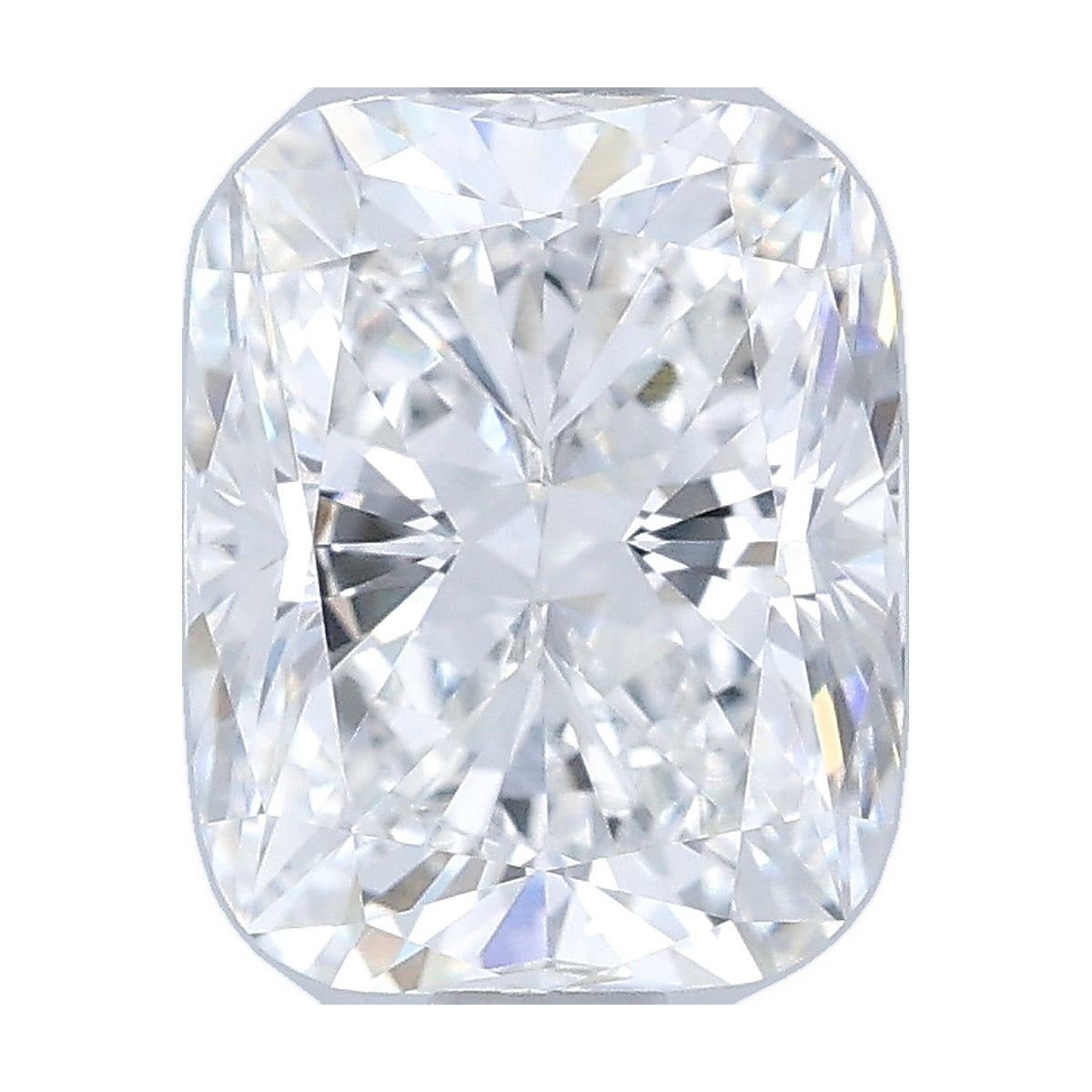 2.04 ct elongated cushion lab-grown diamond, E color, VVS1 clarity, IGI certified, still from its 360° video