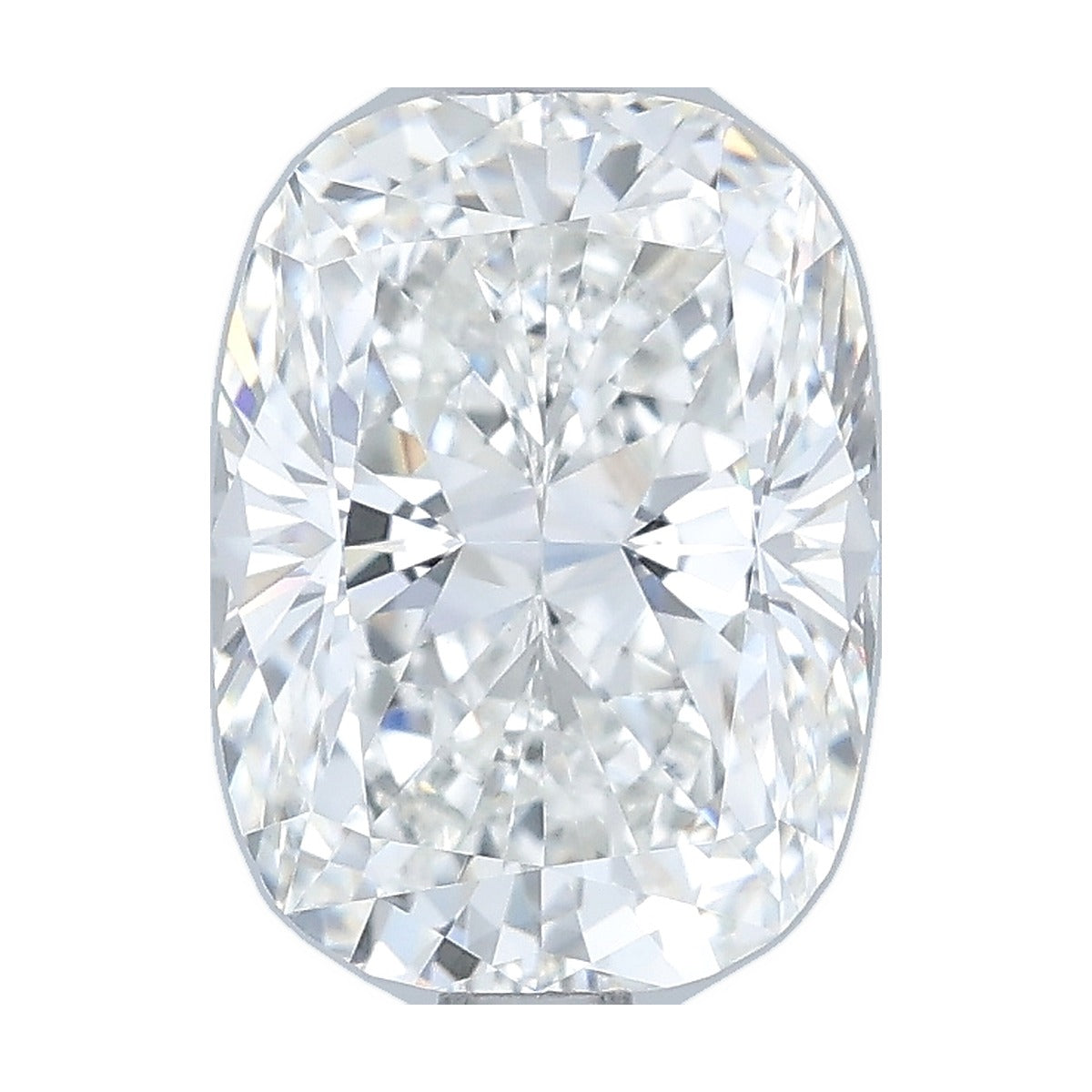 2.04 ct elongated cushion lab-grown diamond, F color, VS1 clarity, IGI certified, still from its 360° video