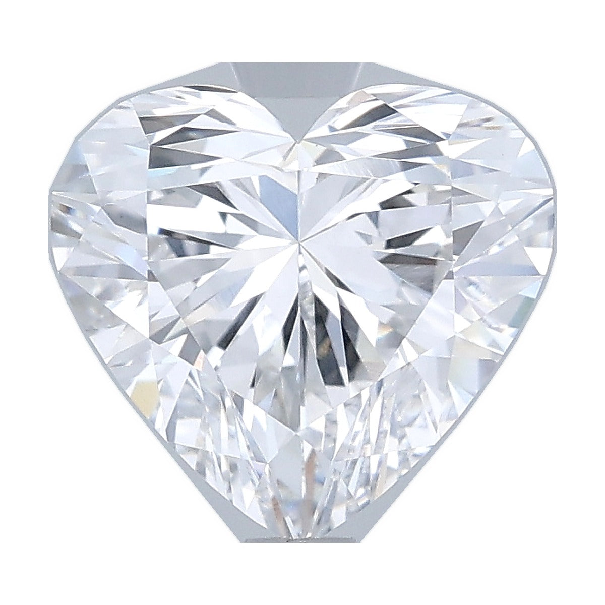 2.04 ct heart lab-grown diamond, D color, VVS2 clarity, IGI certified, still from its 360° video