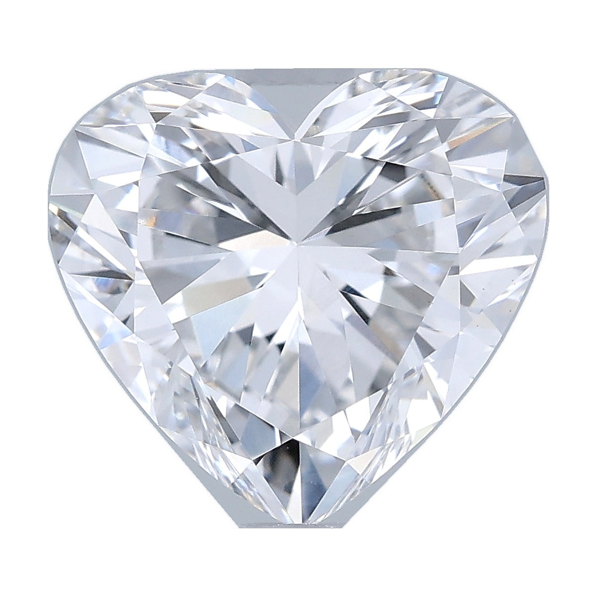 2.04 ct heart lab-grown diamond, D color, VVS2 clarity, IGI certified, still from its 360° video